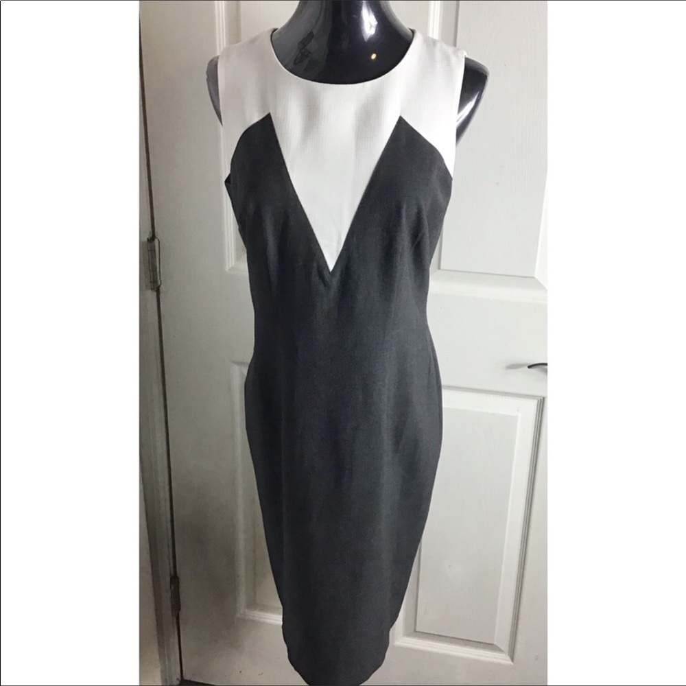 🌈3/25$ Ann Taylor Geometric Sheath Dr…